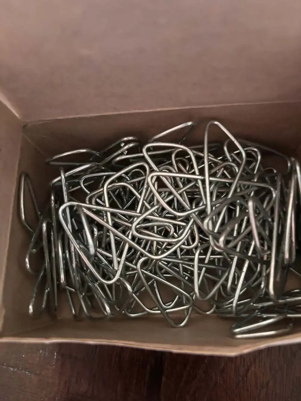 Officemate Ideal Butterfly Clamps No. 2 Medium Paper Clips, 50 Pieces